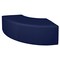 Regency Regency Aurora Curved Vinyl Ottoman- Naval Blue N6265NB - alternate 4
